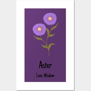 Aster Posters and Art